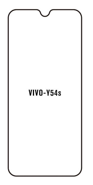 Hydrogel - matná ochranná fólie - Vivo Y54s