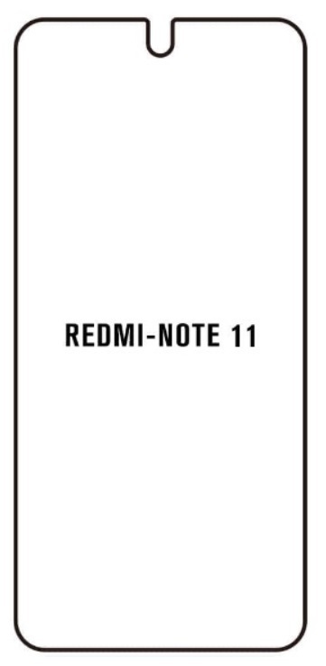 Hydrogel - Privacy Anti-Spy ochranná fólie - Xiaomi Redmi Note 11