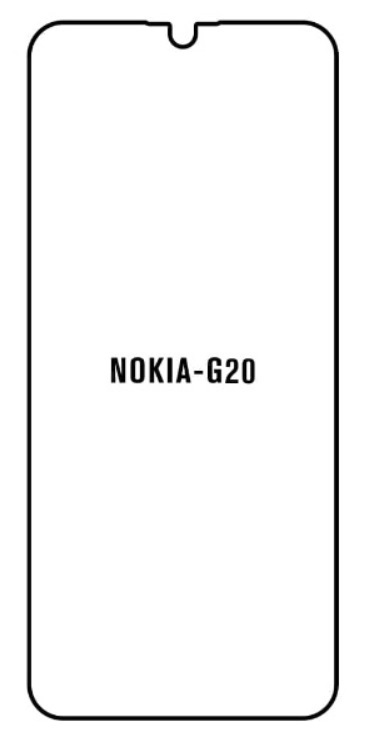 Hydrogel - matná ochranná fólie - Nokia G20