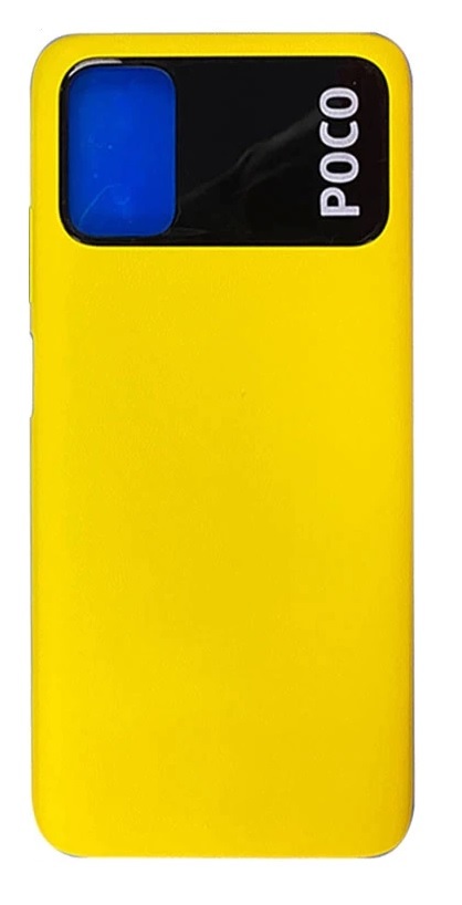 Xiaomi Poco M3 - Zadní kryt - žlutý (náhradní díl)