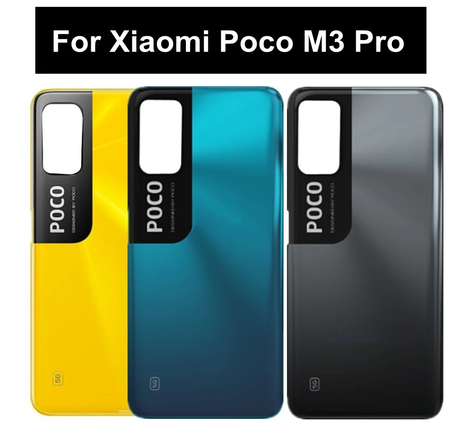 Xiaomi Poco M3 Pro - Zadní kryt - modrý (náhradní díl)