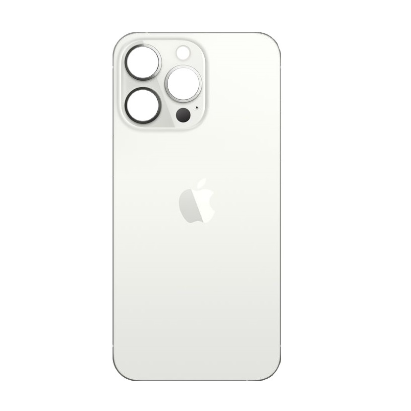 Apple iPhone 13 Pro - Sklo zadního housingu se zvětšeným otvorem na kameru - Silver