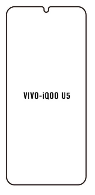 Hydrogel - matná ochranná fólie - Vivo iQOO U5