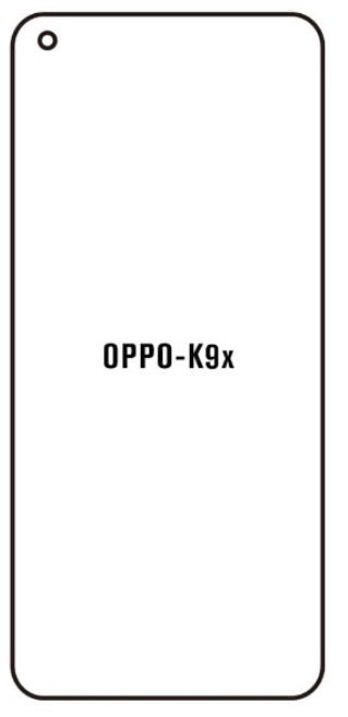 Hydrogel - matná ochranná fólie - OPPO K9x 5G