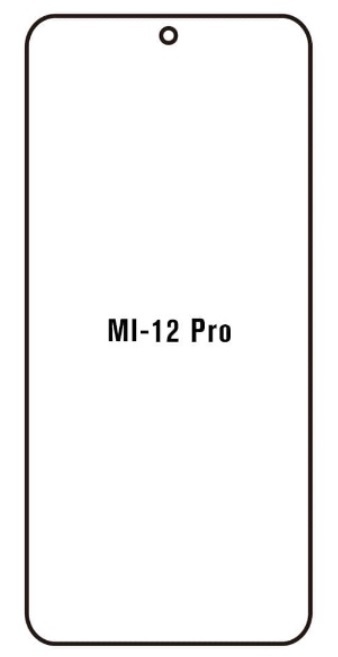 Hydrogel - matná ochranná fólie - Xiaomi 12 Pro