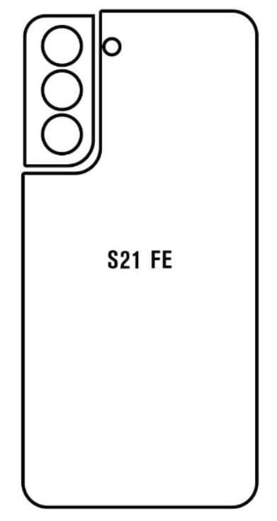 Hydrogel - matná zadní ochranná fólie - Samsung Galaxy S21 FE 5G