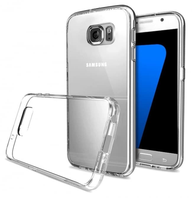 Samsung Galaxy S7 - Průsvitný ultratenký silikonový kryt