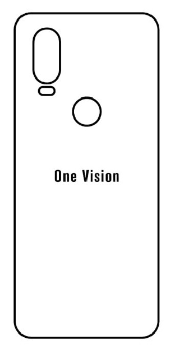 Hydrogel - matná zadní ochranná fólie - Motorola One Vision