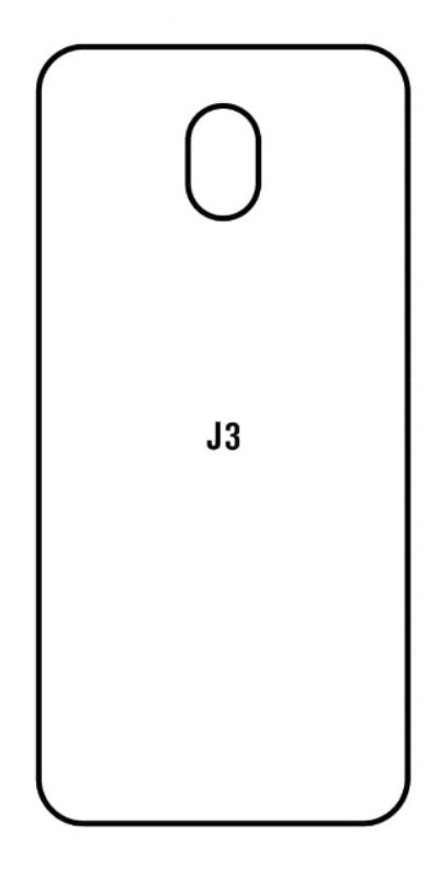 Hydrogel - zadní ochranná fólie - Samsung Galaxy J3 2017