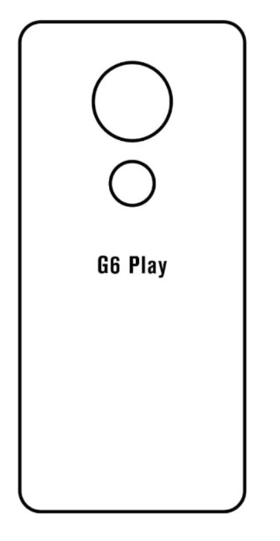 Hydrogel - matná zadní ochranná fólie - Motorola Moto G6 Play
