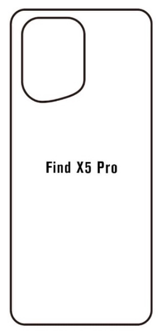 Hydrogel - zadní ochranná fólie - OPPO Find X5 Pro