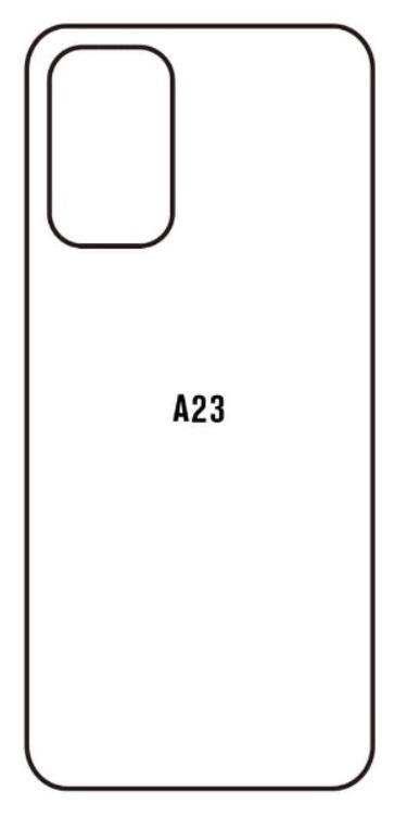 Hydrogel - zadní ochranná fólie - Samsung Galaxy A23