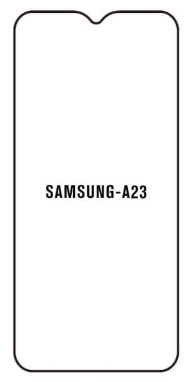 Hydrogel - Privacy Anti-Spy ochranná fólie - Samsung Galaxy A23
