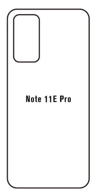 Hydrogel - zadní ochranná fólie - Xiaomi Redmi Note 11E Pro 5G