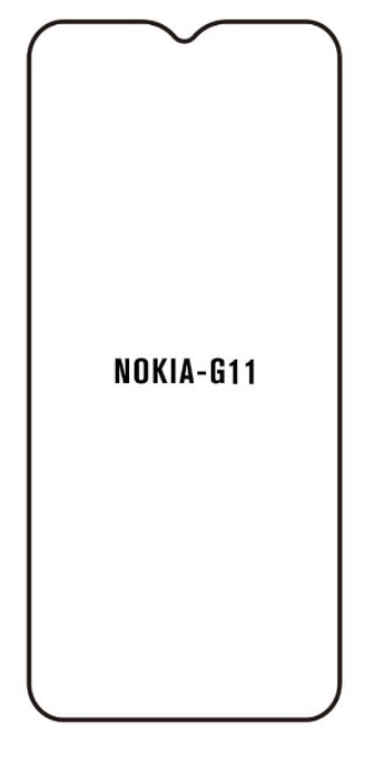 Hydrogel - matná ochranná fólie - Nokia G11/G21