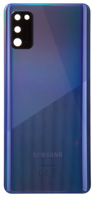 Samsung Galaxy A41 - Zadní kryt baterie - blue (se sklíčkem zadní kamery) (náhradní díl)