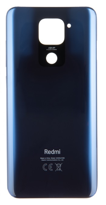 Xiaomi Redmi Note 9 - Zadní kryt baterie - Midnight Grey (náhradní díl)