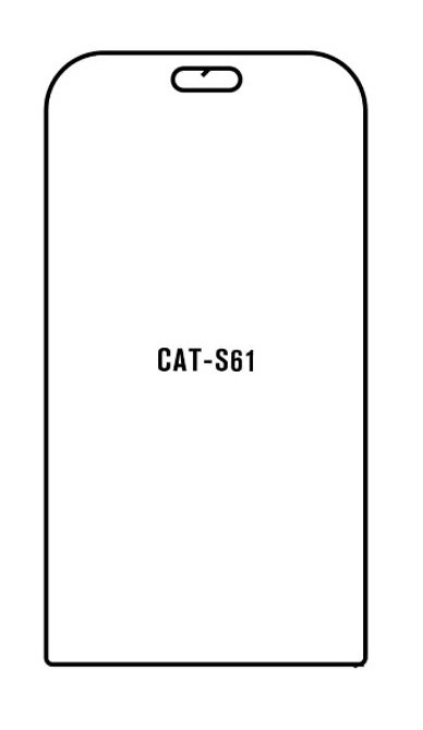Hydrogel - ochranná fólie - CAT S61