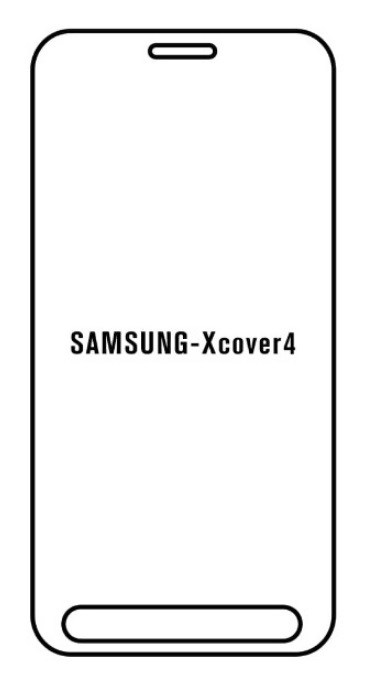 Hydrogel - matná ochranná fólie - Samsung Galaxy Xcover 4