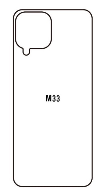 Hydrogel - matná zadní ochranná fólie - Samsung Galaxy M33