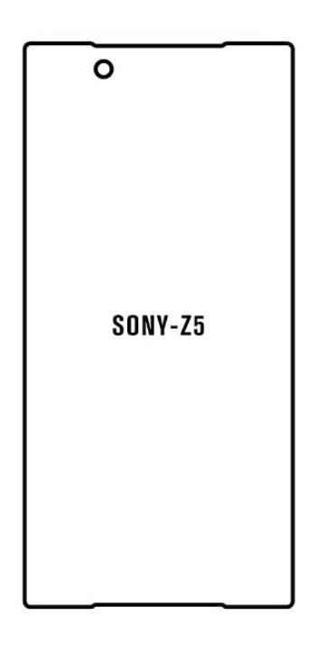 Hydrogel - Privacy Anti-Spy ochranná fólie - Sony Xperia Z5