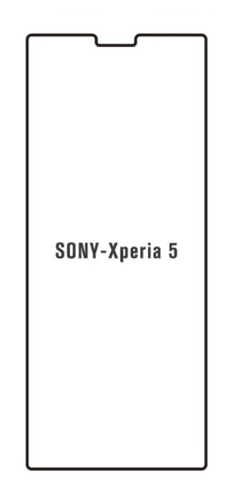Hydrogel - matná ochranná fólie - Sony Xperia 5