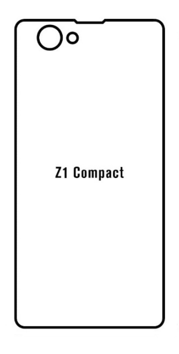 Hydrogel - matná zadní ochranná fólie - Sony Xperia Z1 compact