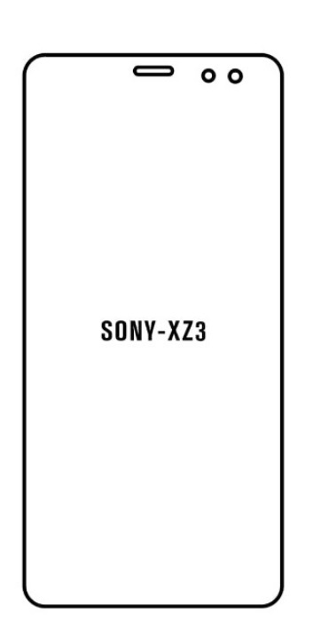 Hydrogel - Privacy Anti-Spy ochranná fólie - Sony Xperia XZ3
