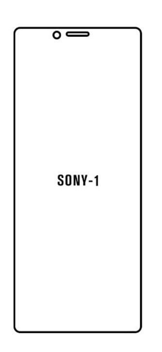 Hydrogel - matná zadní ochranná fólie - Sony Xperia I / XZ4