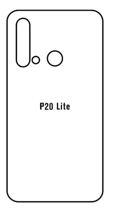Hydrogel - zadní ochranná fólie - Huawei P20 lite 2019