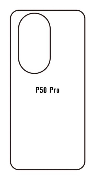 Hydrogel - zadní ochranná fólie - Huawei P50 Pro