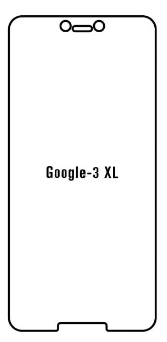Hydrogel - matná ochranná fólie - Google Pixel 3XL