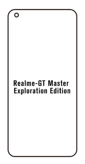 Hydrogel - matná ochranná fólie - Realme GT Master Explorer