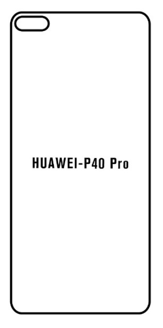 Hydrogel - Privacy Anti-Spy ochranná fólie - Huawei P40 Pro+