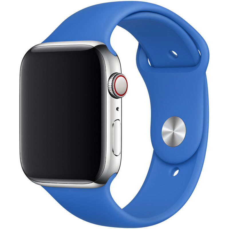 Řemínek pro Apple Watch (38/40/41mm) Sport Band, Capri Blue, velikost S/M