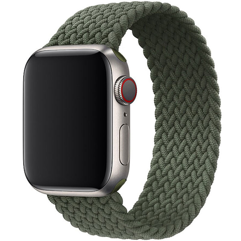Řemínek pro Apple Watch (42/44/45mm) Elastic Nylon, velikost 135-150mm - Invereness Green