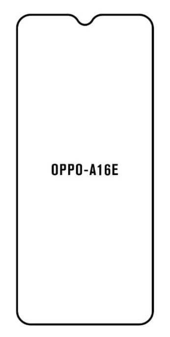 Hydrogel - matná ochranná fólie - OPPO A16e
