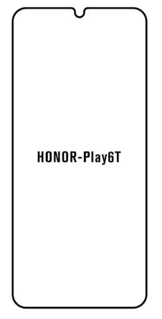 Hydrogel - matná ochranná fólie - Huawei Honor Play 6T