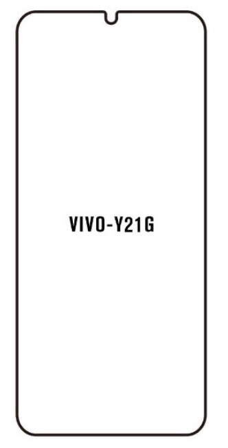 Hydrogel - matná ochranná fólie - Vivo Y21G/21a/21t/21e