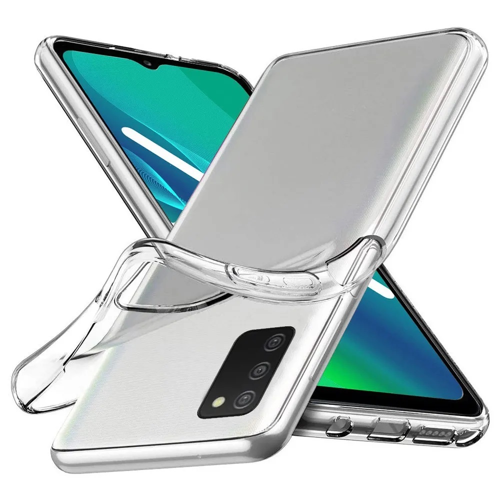 Samsung Galaxy A03s - Průsvitný ultratenký silikónový kryt