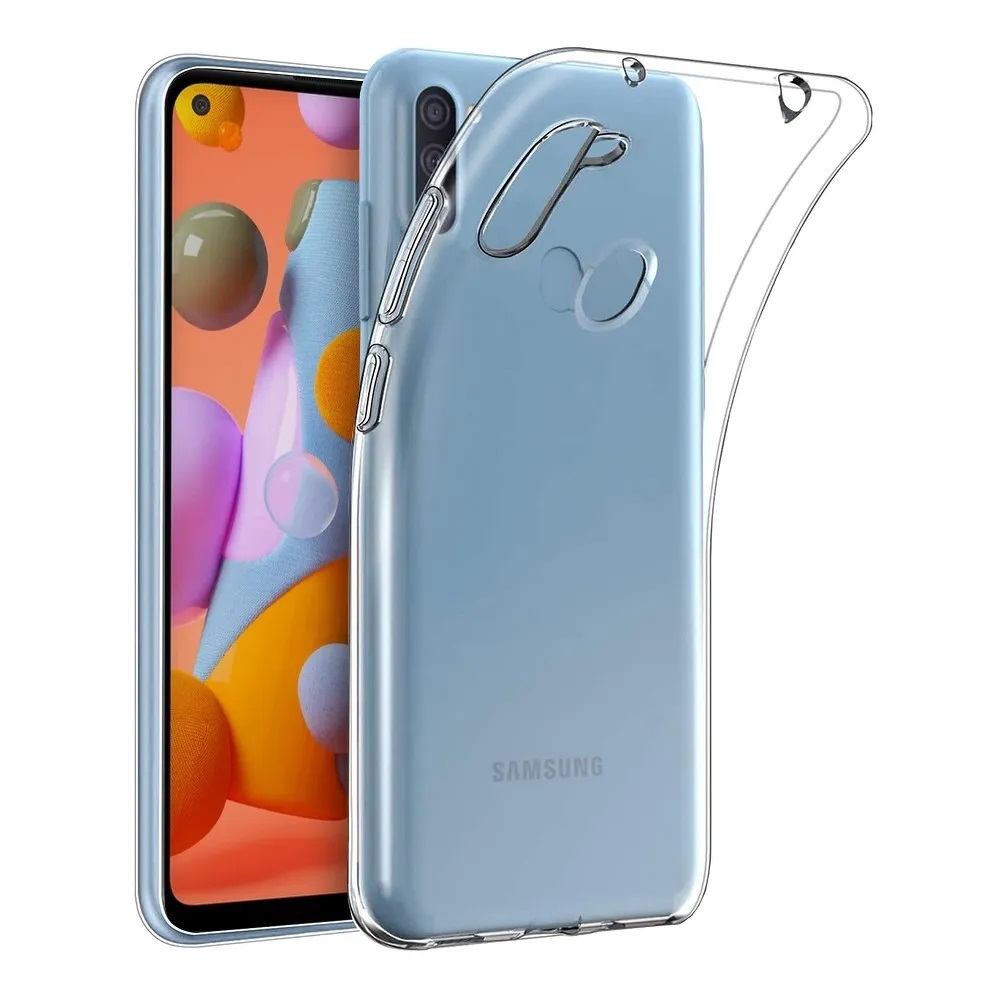 Samsung Galaxy A11 - Průsvitný ultratenký silikonový kryt