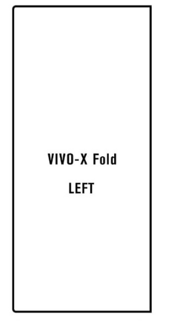 Hydrogel - ochranná fólie - Vivo X Fold (left)