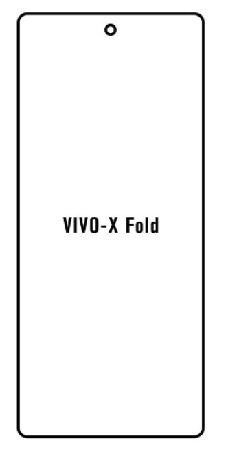 Hydrogel - matná ochranná fólie - Vivo X Fold (front)