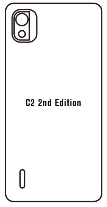 Hydrogel - zadní ochranná fólie - Nokia C2 2nd Edition