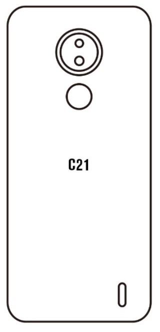 Hydrogel - matná zadní ochranná fólie - Nokia C21