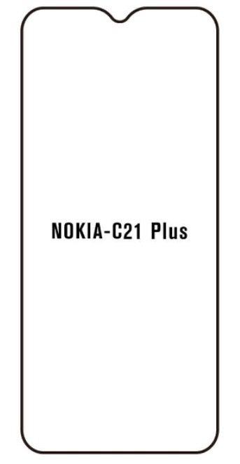 Hydrogel - matná ochranná fólie - Nokia C21 Plus