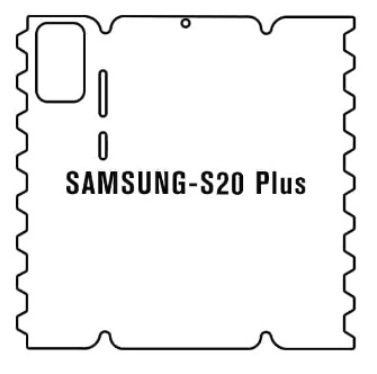 Hydrogel - full cover - ochranná fólie - Samsung Galaxy S20+