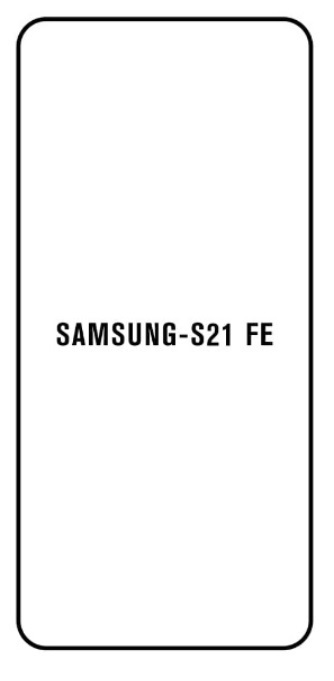 Hydrogel - ochranná fólie - Samsung Galaxy S21 FE 5G, typ výřezu 2