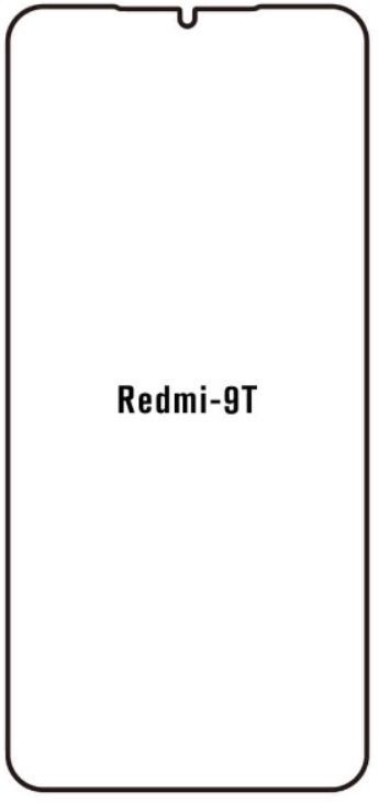 Hydrogel - ochranná fólie - Xiaomi Redmi 9T, typ výřezu 2