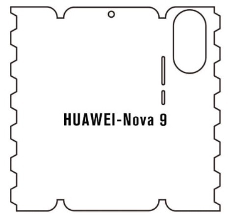 Hydrogel - full cover - ochranná fólie - Huawei Nova 9